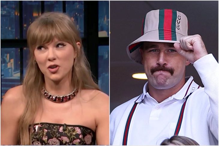 Taylor Swift and Travis Kelce