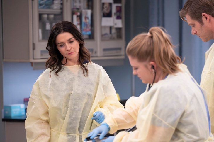 Caterina Scorsone in Grey's Anatomy