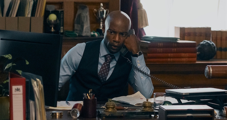 David Gyasi as Foreign Secretary Austin Dennison in The Diplomat season 3