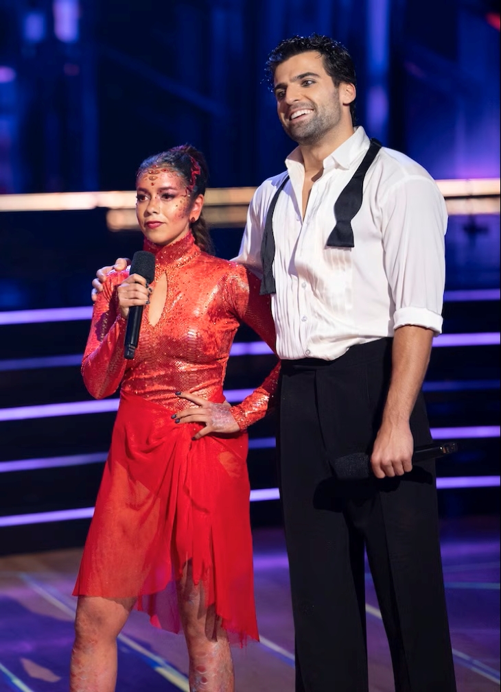 DWTS 2025 Halloween Night Elimination