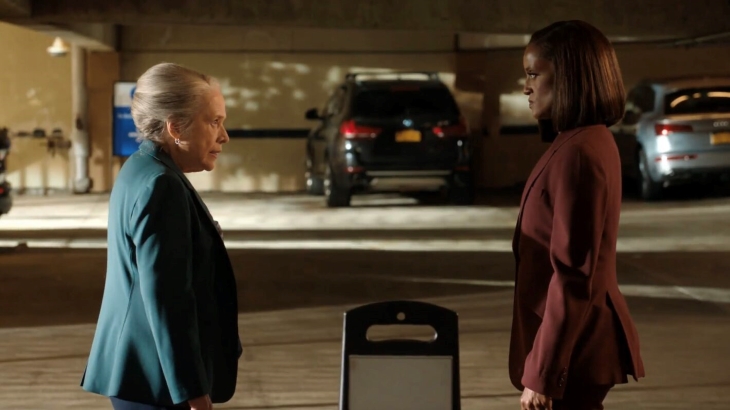 Matlock season 2 (Kathy Bates & Skye P. Marshall)