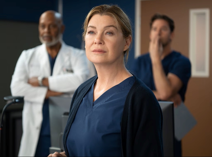Meredith in Grey's Anatomy