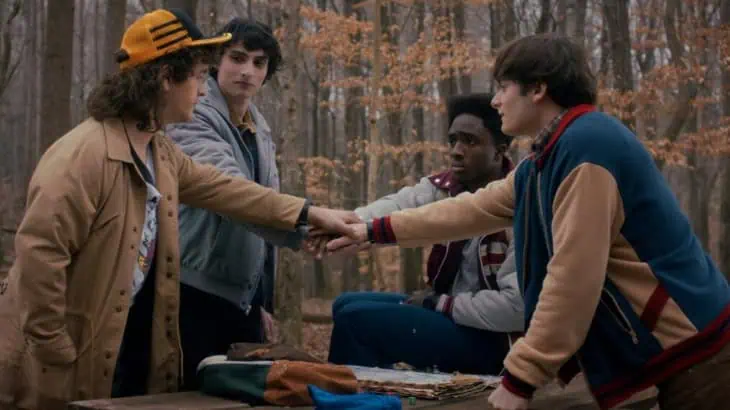 'Stranger Things' season 5 (Gaten Matarazzo, Finn Wolfhard, Caleb McLaughlin, Noah Schnapp)