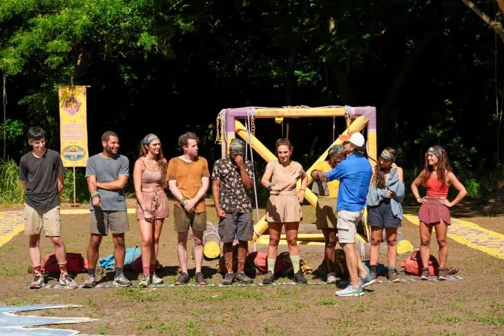 Rizo Velovic, Alex Moore, Sage Ahrens-Nichols, Steven Ramm, Survivor S49 EP9 - Jawann Pitts, Sophi Segreti, Kristina Mills, Sophi Balerdi, Savannah Louie.