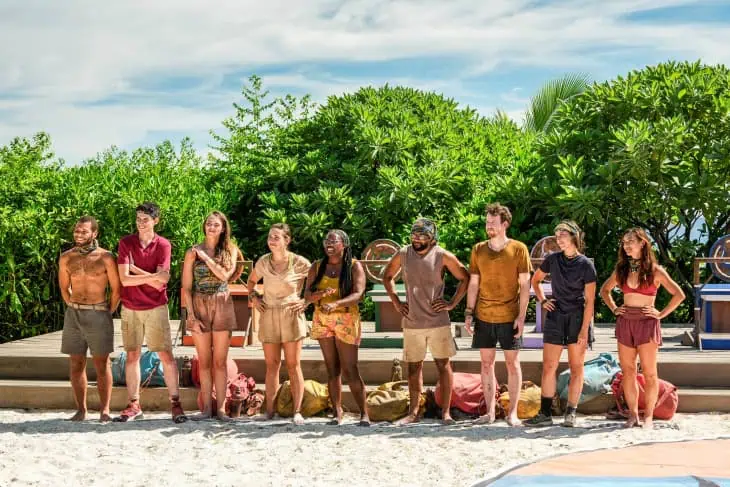 Survivor S49 EP9 - Alex Moore, Rizo Velovic, Sage Ahrens-Nichols, Sophi Segreti, Kristina Mills, Jawann Pitts, Steven Ramm, Sophi Balerdi, Savannah Louie.