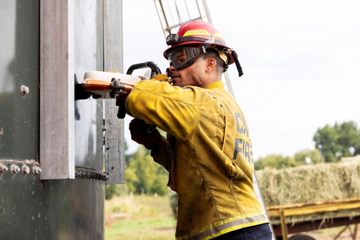 Fire Country S4E4 - Jordan Calloway as Jake Crawford