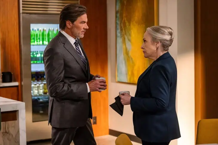 Matlock S2E6 - Eddie Mills as “Rob Davis” and Kathy Bates as “Madeline Matlock”