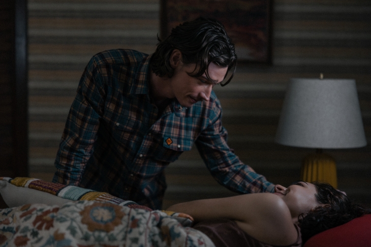 Jacob Lofland as Cooper Norris in Landman episode 1, season 2