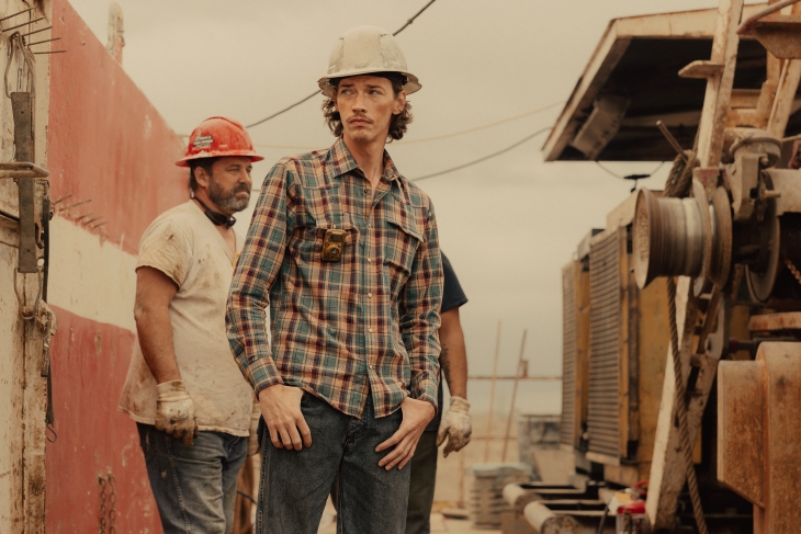 Jacob Lofland as Cooper Norris in Landman episode 1, season 2