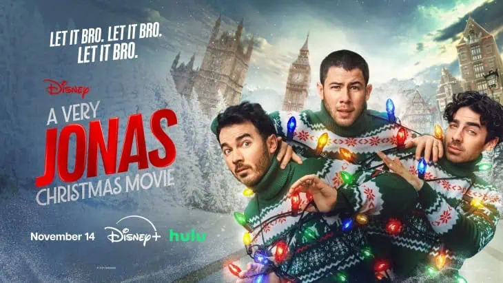 Very Jonas Christmas Movie poster