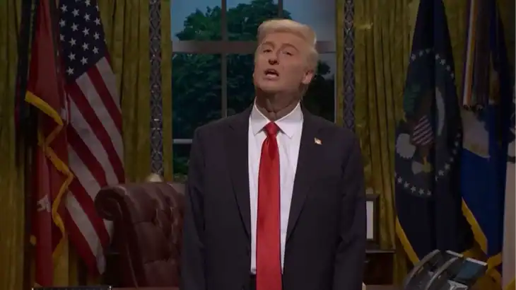SNL Oval Office Skit - Trump Speech