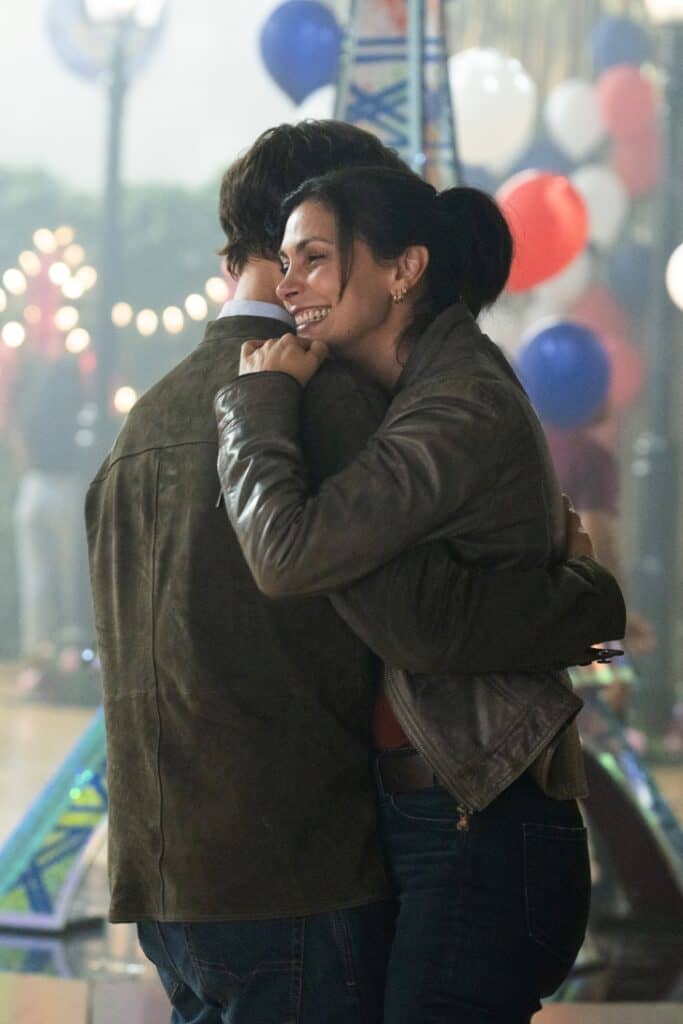Morena Baccarin as Sheriff Mickey Fox. Photo: Christos Kalohoridis/CBS
