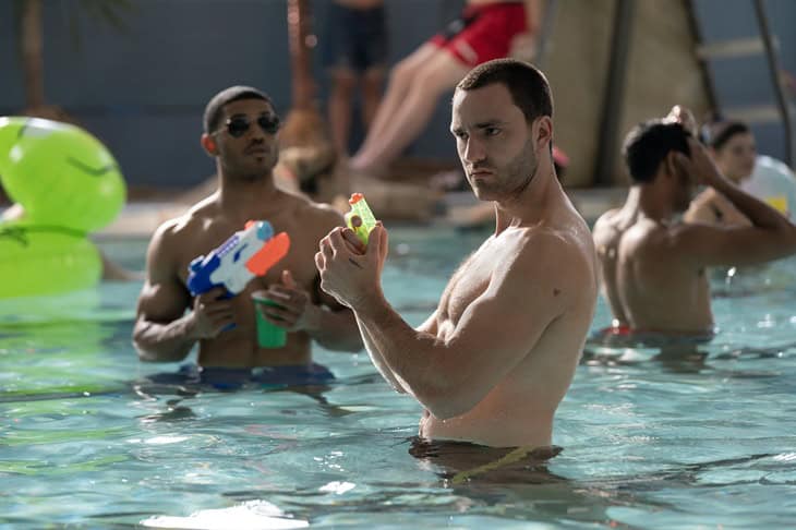 TELL ME LIES - “I’d Like to Hold Her Head Under Water” - Gossip spirals around Lucy at a pool party. Bree seeks answers from her childhood. (Disney/Ian Watson)
BRANDEN COOK, JACKSON WHITE