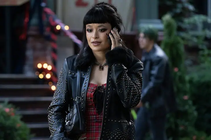 TELL ME LIES - “I Don’t Cry When I’m Sad Anymore” - Everyone goes goth for Valentine’s Day. Stephen introduces a new friend. (Disney/Ian Watson)
SONIA MENA