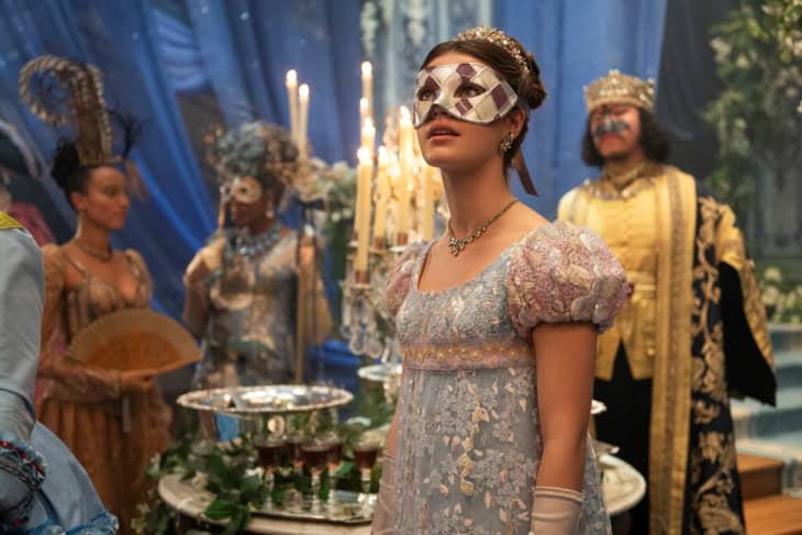 Florence Hunt as Hyacinth Bridgerton in episode 401 of Bridgerton.
