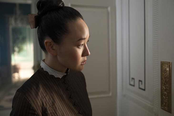 Bridgerton. Yerin Ha as Sophie Baek in episode 402 of Bridgerton