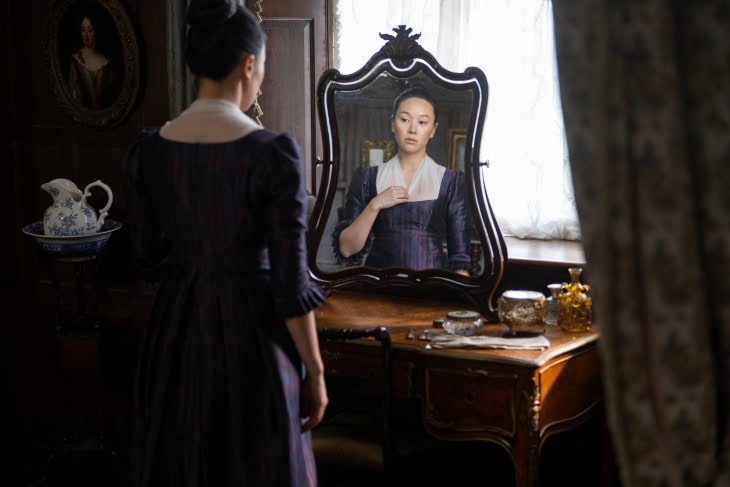 Yerin Ha as Sophie Baek in episode 403 of Bridgerton.