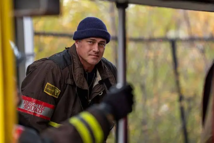 CHICAGO FIRE -- "Carry A Torch" Episode 1410 -- Pictured: Taylor Kinney as Kelly Severide -- (Photo by: Peter Gordon/NBC)