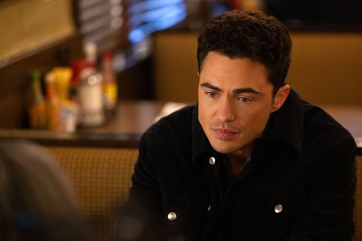 CHICAGO MED -- "Spill Your Guts" Episode 1112 -- Pictured: Darren Barnet as Dr. John Frost -- (Photo by: George Burns Jr/NBC)
