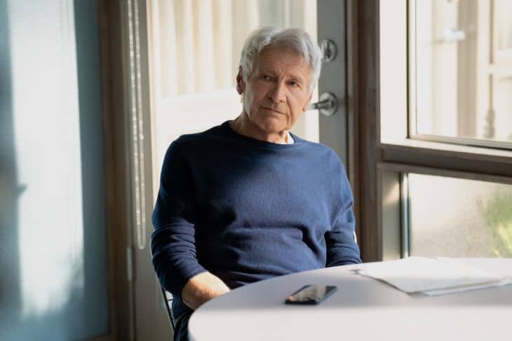 Harrison Ford in "Shrinking," now streaming on Apple TV.