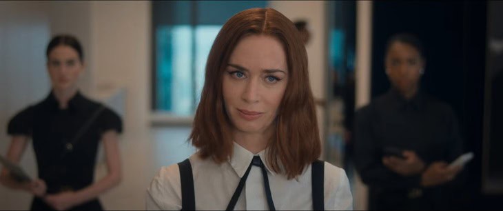 Emily Blunt as Emily in The Devil Wears Prada 2