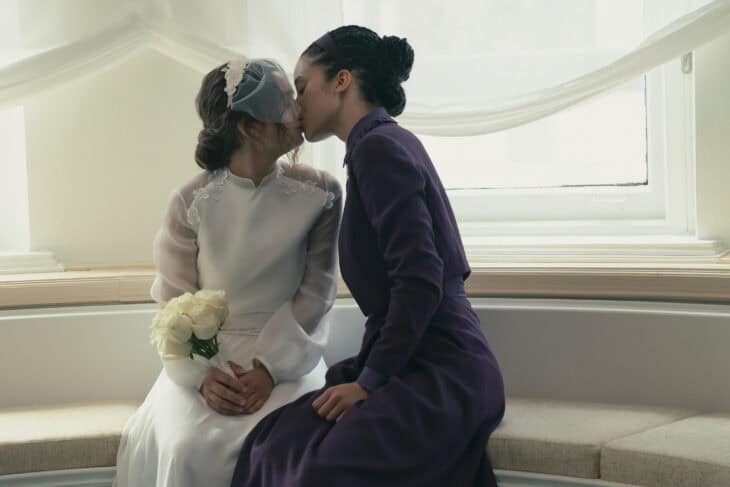 THE TESTAMENTS - “Secateurs” - While Becka faces the consequences of her actions, Agnes and Daisy must decide how far they’re willing to go to protect her. (Disney/Russ Martin)
MATTEA CONFORTI, CHASE INFINITI