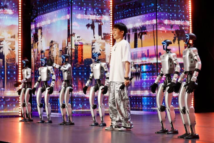 AMERICA'S GOT TALENT -- "Auditions" Episode 2101 -- Pictured: Unitree -- (Photo by: Trae Patton/NBC)