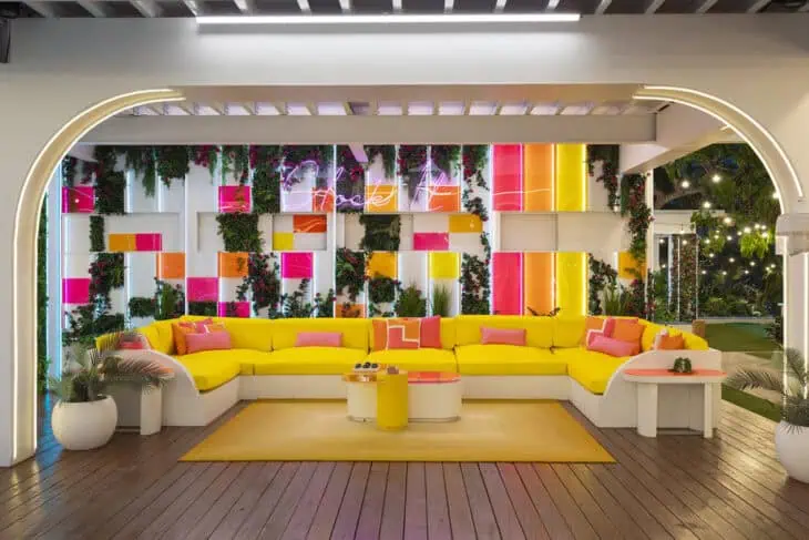 LOVE ISLAND USA -- "Villa Tour" Episode -- Pictured: Love Island Villa -- (Photo by: Ben Symons/Peacock)
