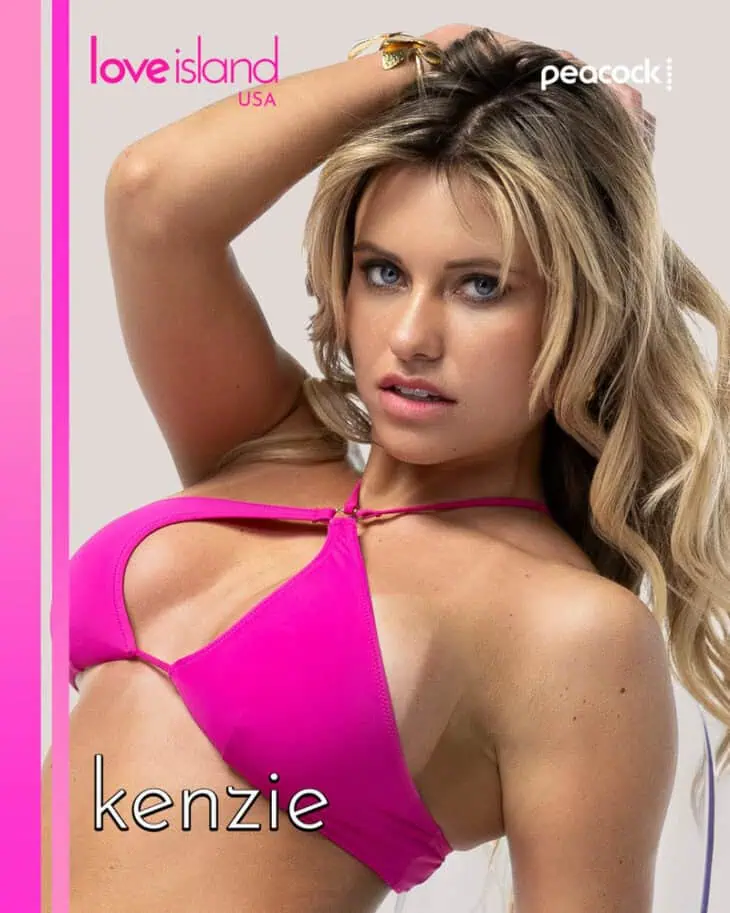 LOVE ISLAND USA -- Pictured: Kenzie Annis -- (Photo by: Ben Symons/Peacock)