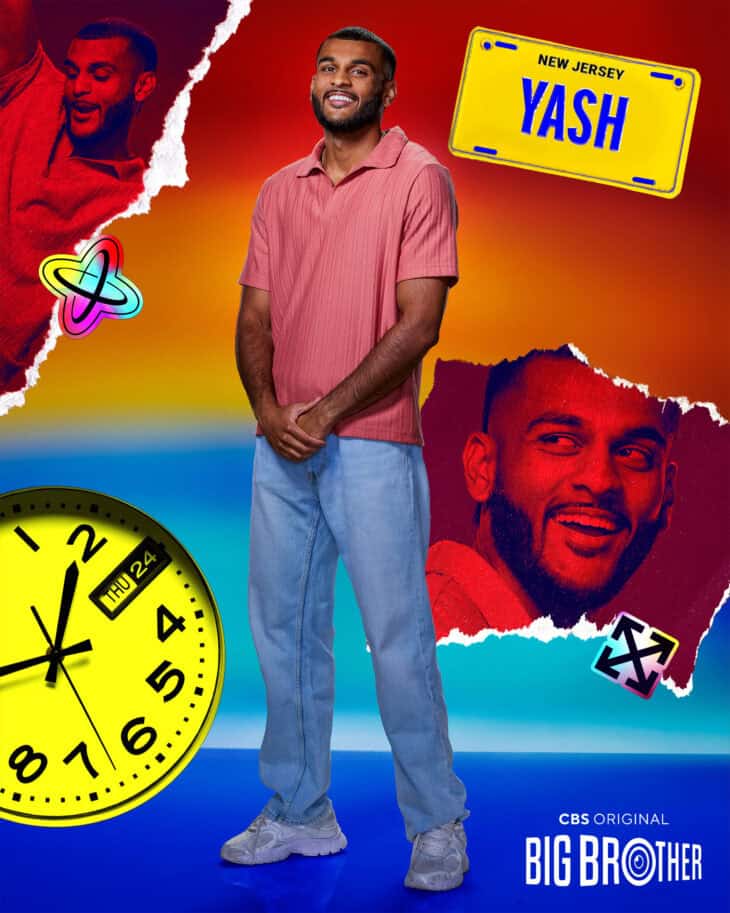 Yash Patel, Houseguest on Season 28 of the CBS Original Series Big Brother, scheduled to air on the CBS Television Network and streaming on Paramount+. -- Photo: Evan Mulling ©2026 CBS Broadcasting, Inc. All Rights Reserved.