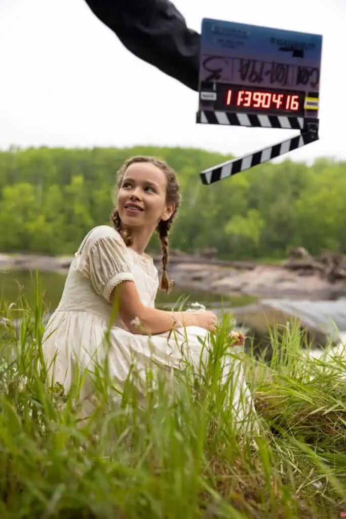 Alice Halsey as Laura Ingalls in episode 101 of Little House on the Prairie. Cr. Eric Zachanowich